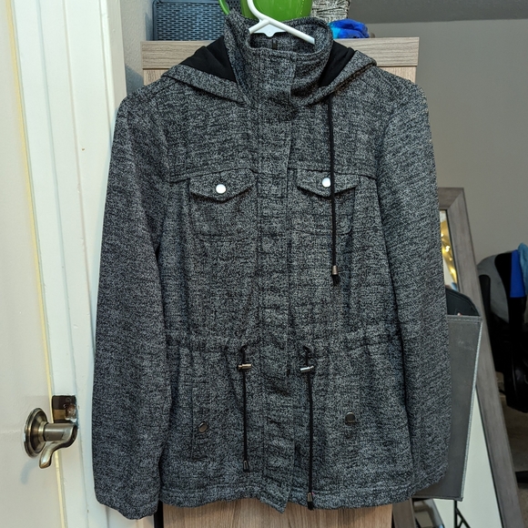 Full Tilt Women's Coat in Heather Gray - Picture 2 of 11